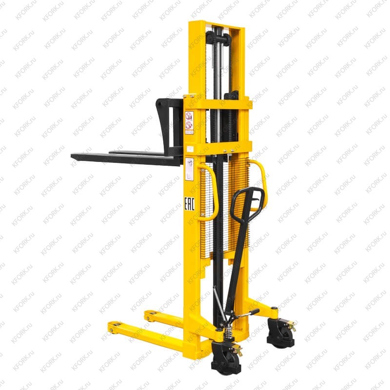 Ручной гидравлический штабелер SMARTLIFT SDA 1025 1т 2,5м, вилы 300-850 мм