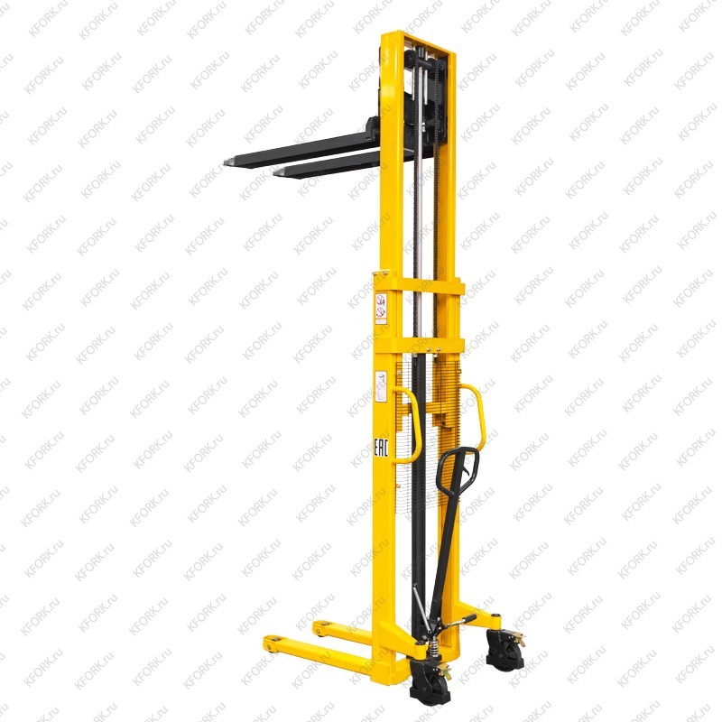Ручной гидравлический штабелер SMARTLIFT SDA 1030 1т 3м фиксированные вилы