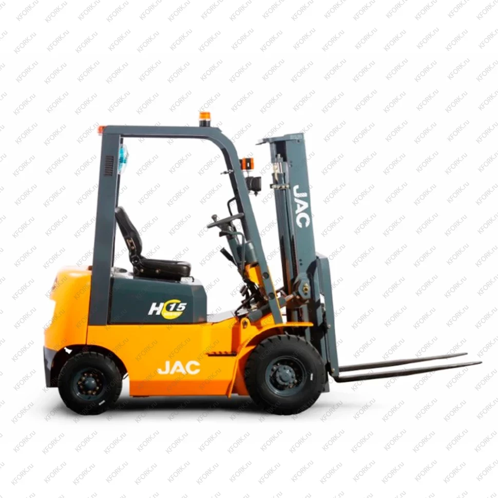 Вилочный автопогрузчик JAC CPCD15H 1.5 тонн, дизель
