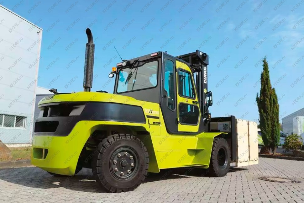 Вилочный дизельный погрузчик Clark C80D900 8 т