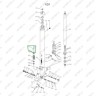 Шток нагнетательный гидроузла для RDF