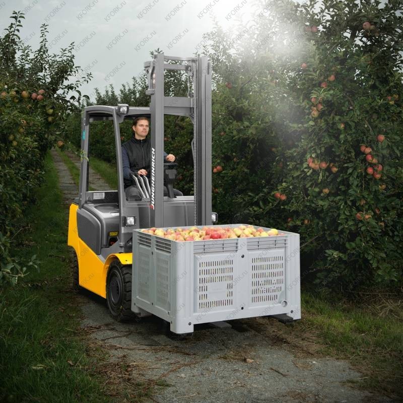 Вилочный автопогрузчик Jungheinrich DFG320 2 тонны, дизель