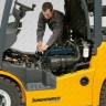 Вилочный автопогрузчик Jungheinrich DFG545 4,5 тонны, дизель