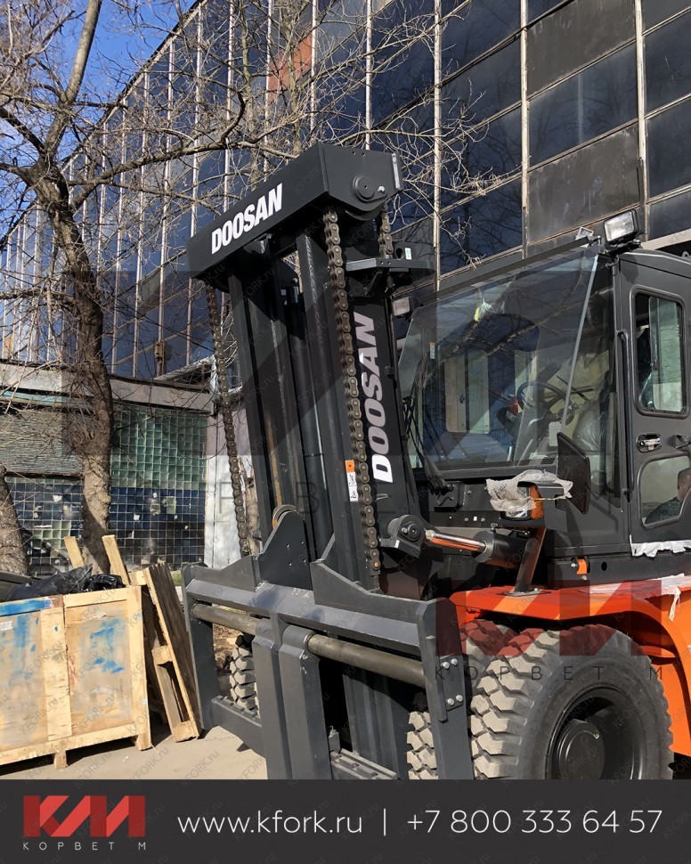 Вилочный дизельный погрузчик Doosan D160S-5