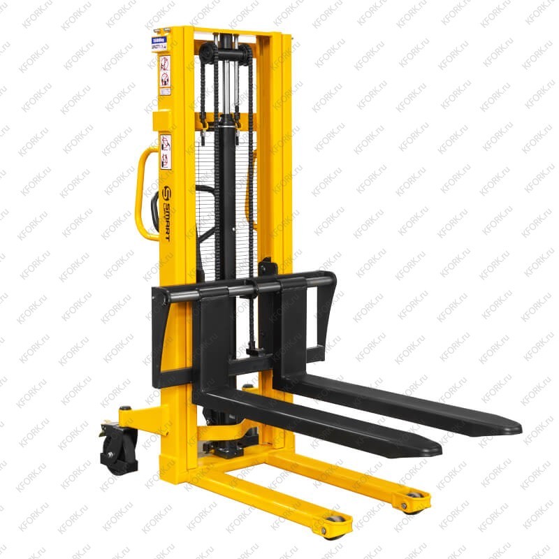 Ручной гидравлический штабелер SMARTLIFT SDA 1525 1,5т 2,5м, вилы 300-850 мм