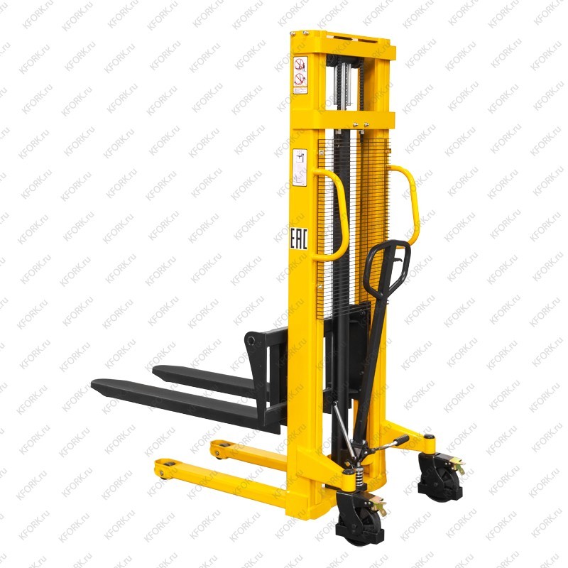 Ручной гидравлический штабелер SMARTLIFT SDA 1530 1,5т 3м, вилы 300-850 мм