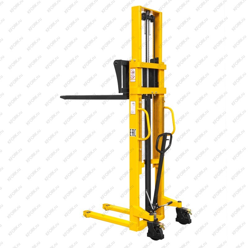 Ручной гидравлический штабелер SMARTLIFT SDA 1530 1,5т 3м, вилы 300-850 мм