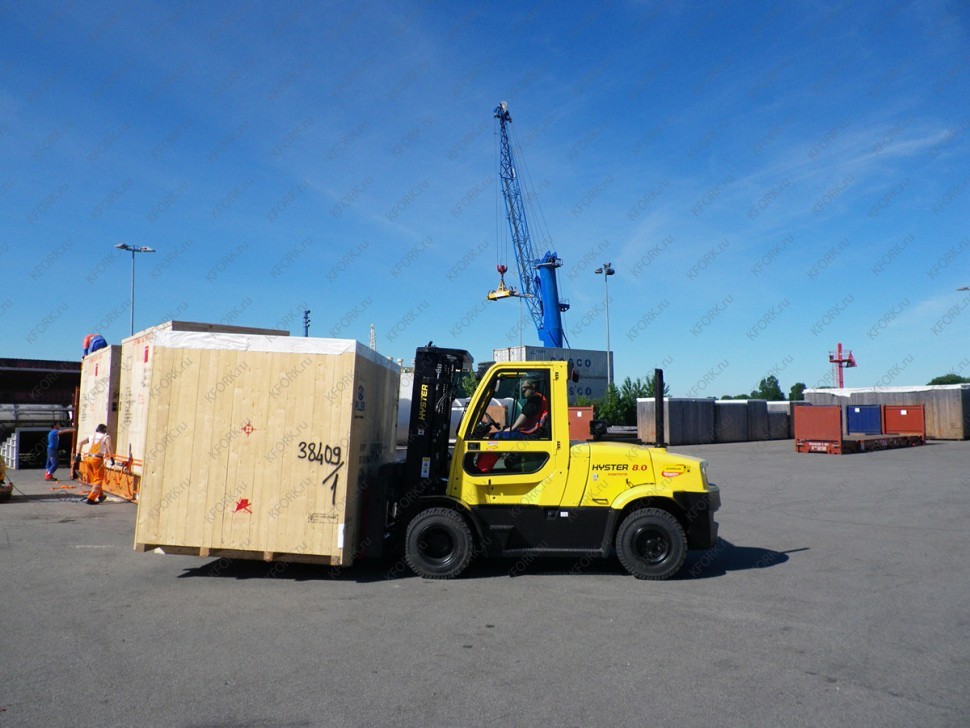Дизельный погрузчик Hyster H8.0FT6 8 тонн