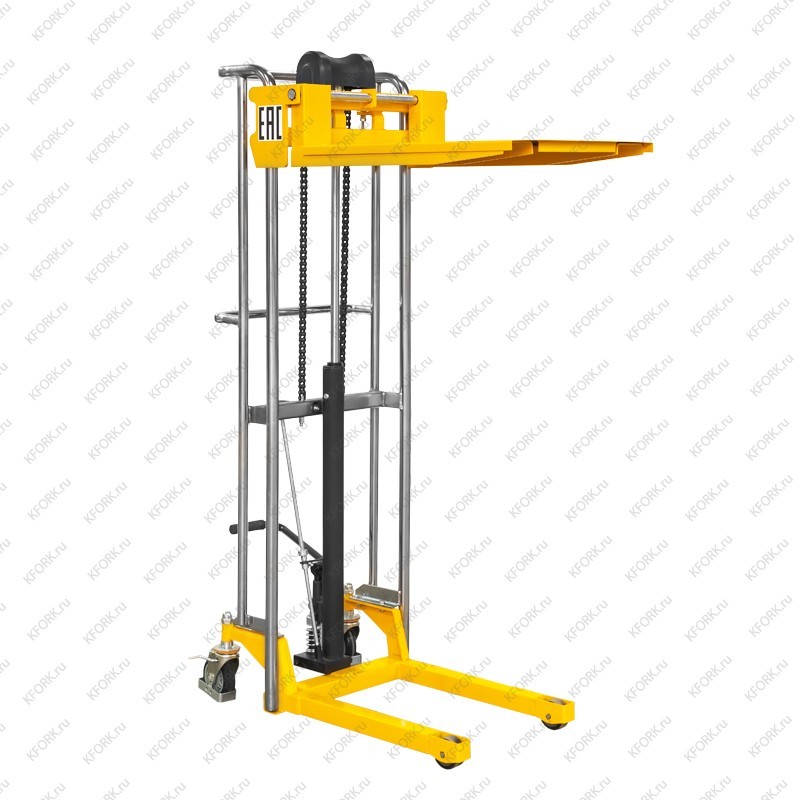 Ручной гидравлический штабелер SMARTLIFT SDDJS1500 0,4т 1,5м