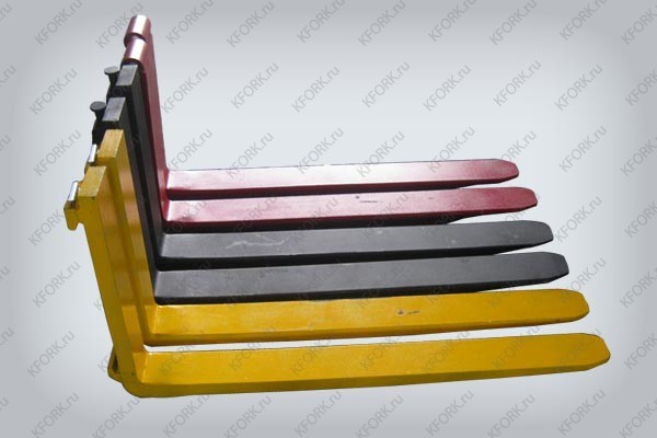 Вилы для погрузчиков (комплект) , г/п 4т, кл 3А, 1500х150х50