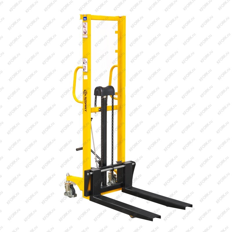 Ручной гидравлический штабелер SMARTLIFT SDJ 0516 0,5т 1,6м, вилы 200-550 мм