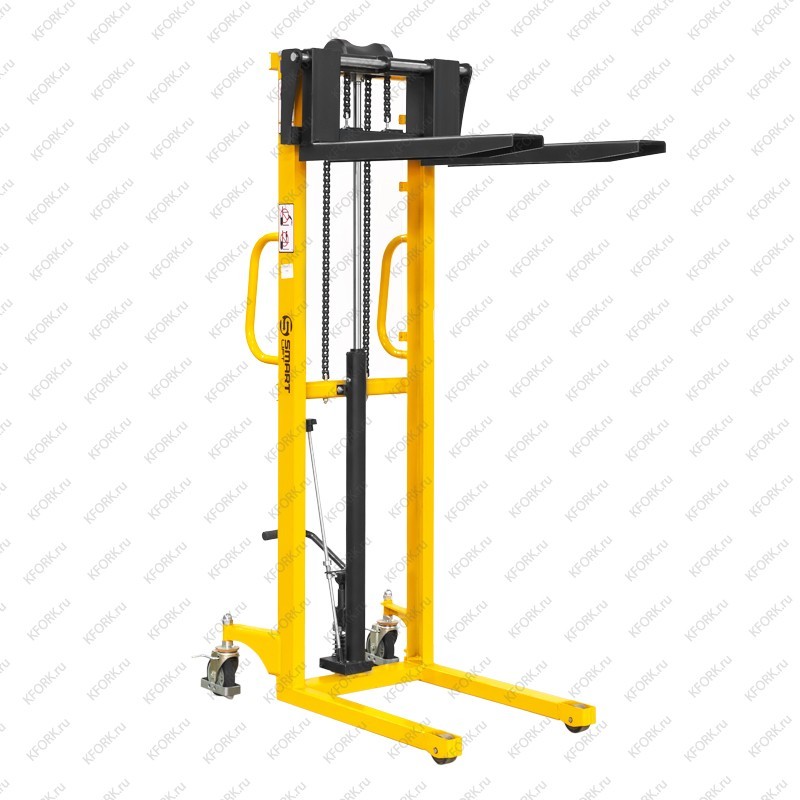 Ручной гидравлический штабелер SMARTLIFT SDJ 0516 0,5т 1,6м, вилы 200-550 мм