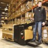 Тележка электрическая  (перевозчик паллет) CAT NPV20N3 со складной платформой