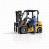 Вилочный дизельный погрузчик YALE GDP15MX 1,5 тонн