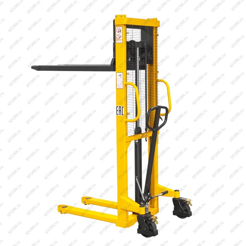 Ручной гидравлический штабелер SMARTLIFT SDJ 1016 1т 1,6м фиксированные вилы