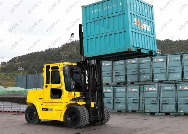 Дизельный погрузчик Hyundai 80D-7E 8 тонн
