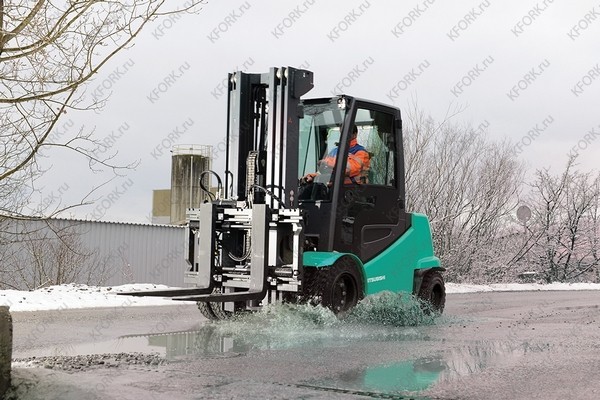 Погрузчик электро 4т Mitsubishi FB40C 2