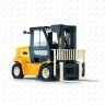 Вилочный дизельный погрузчик YALE GDP60VX 6 тонн