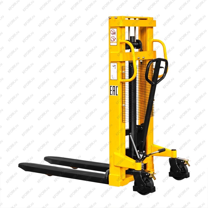 Ручной гидравлический штабелер SMARTLIFT SDJ 1020 1т 2м фиксированные вилы