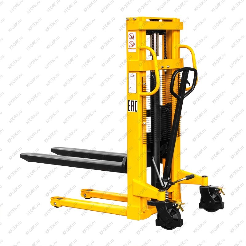 Ручной гидравлический штабелер SMARTLIFT SDJ 1020 1т 2м фиксированные вилы