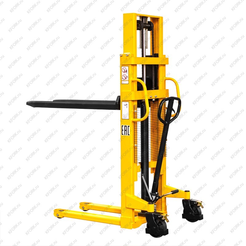 Ручной гидравлический штабелер SMARTLIFT SDJ 1020 1т 2м фиксированные вилы