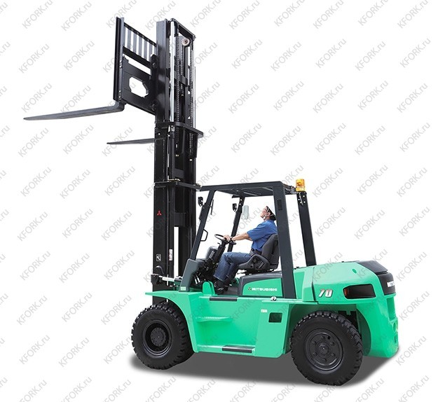 Вилочный погрузчик Mitsubishi FD100NH 10 тонн, дизель