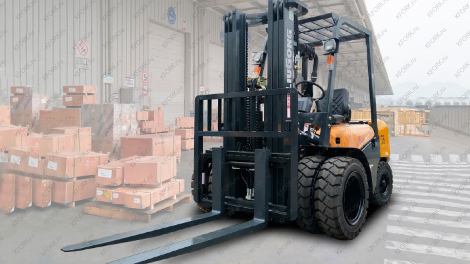 Вилочный автопогрузчик LiuGong CPCD35 3,5 тонны, дизель