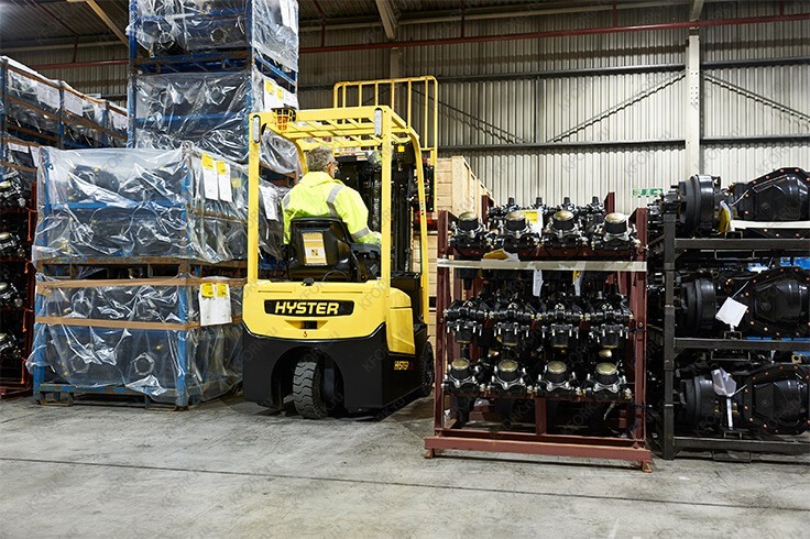 Электрический погрузчик Hyster A1.3XNT 1,3 т 24/875 В/Ач 3 опоры