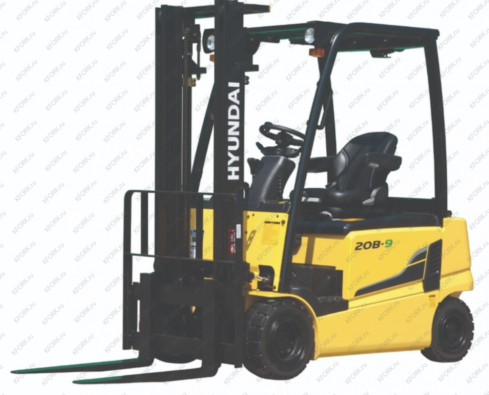 Эл. погрузчик Hyundai 2 т 48/585 В/Ач 4 опоры