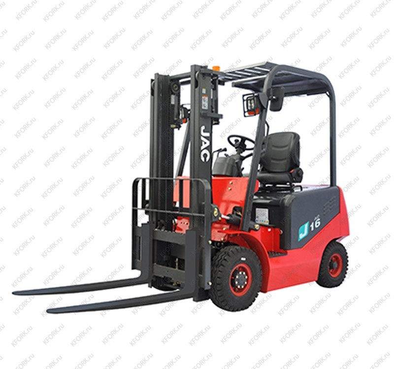 Эл. погрузчик JAC 1,6 т 400 Ач 4 опоры