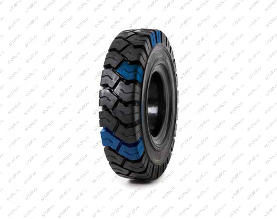 Шина для вилочного погрузчика SOLIDEAL Цельнолитая 21x8-9, обод 6, протектор RES 550
