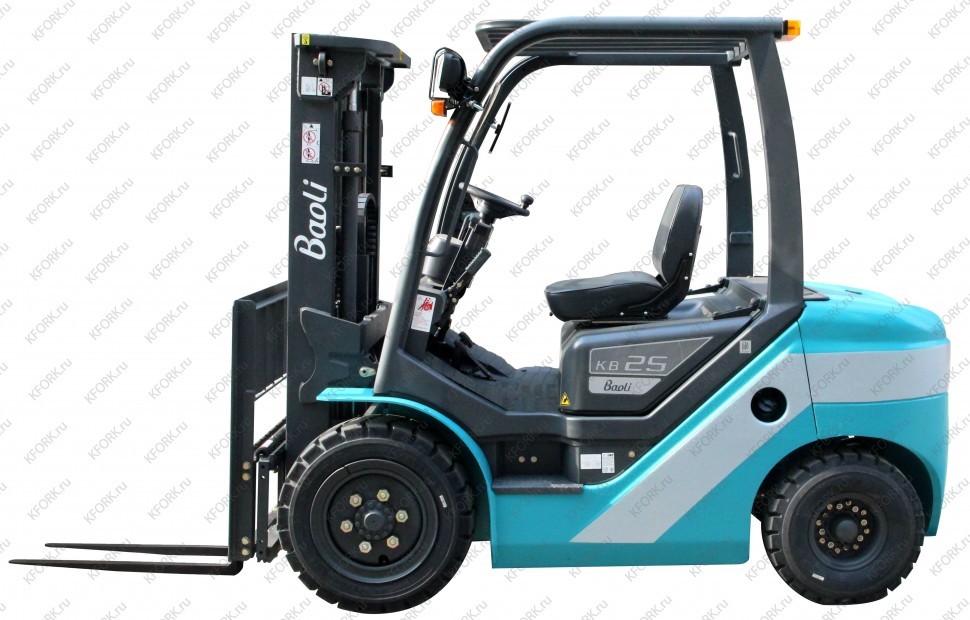 Вилочный погрузчик Baoli KBD25 2,5 тонны, дизель