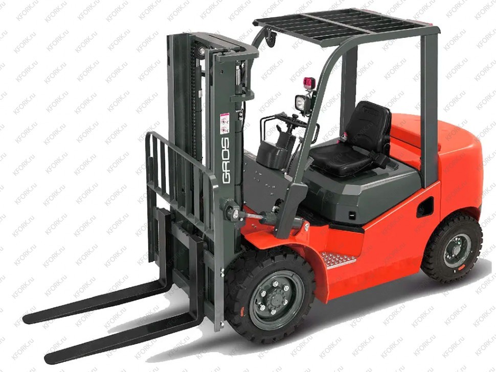 Вилочный газ-бензиновый погрузчик GROS CPQD30 3 тонны