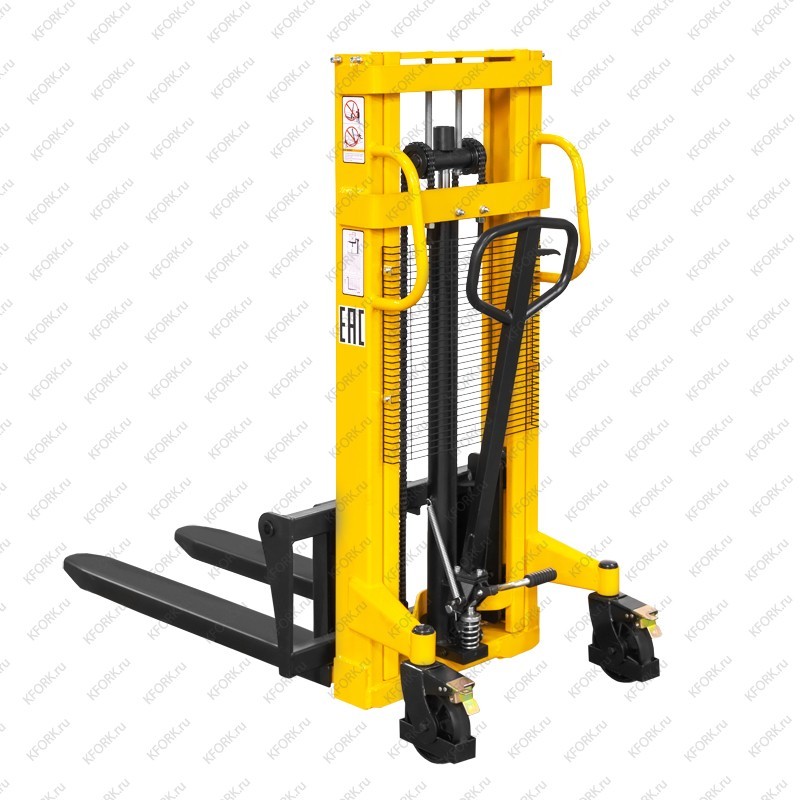 Ручной гидравлический штабелер SMARTLIFT SDJ 1520 1,5т 2м, вилы 310-850 мм