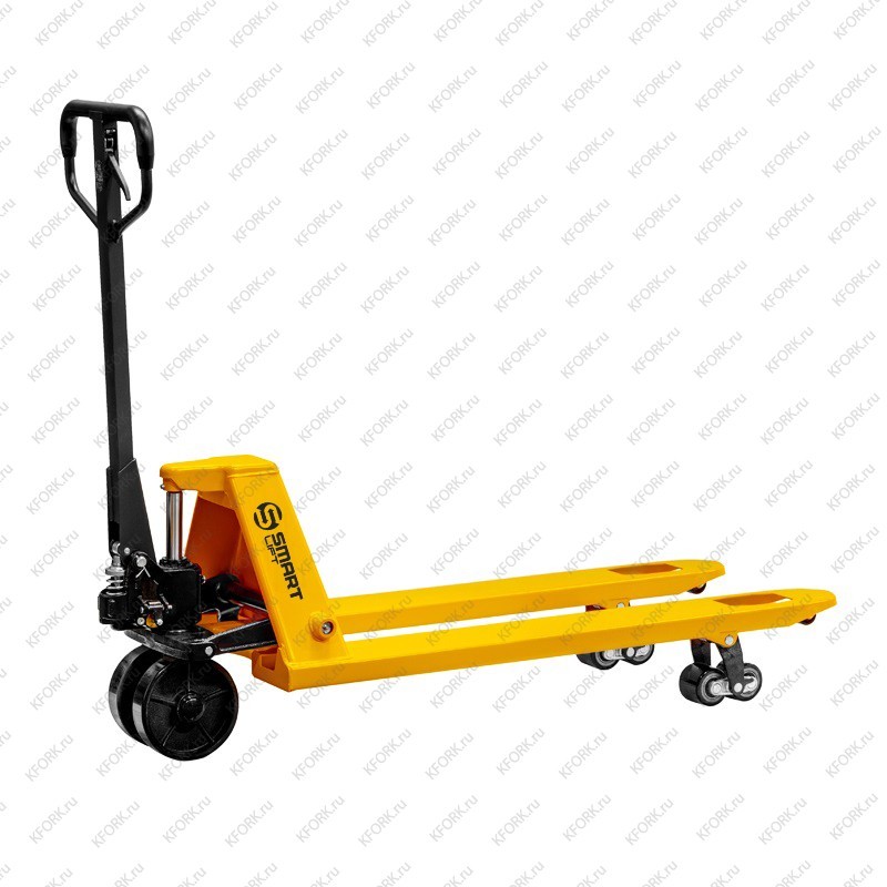 Гидравлическая тележка (рохля) SMARTLIFT SP BF Premium 2500 кг 1150x550 мм