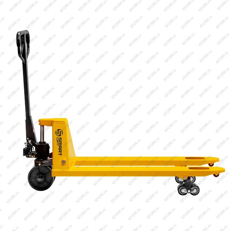 Гидравлическая тележка (рохля) SMARTLIFT SP BF Premium 2500 кг 1150x550 мм