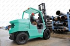 Вилочный автопогрузчик Mitsubishi FD50CNT 5 тонн, дизель