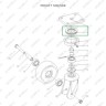 Опорный подшипник для штабелеров SDR/SDK 1.5, 1.6, 2 т (260*180*27 мм)