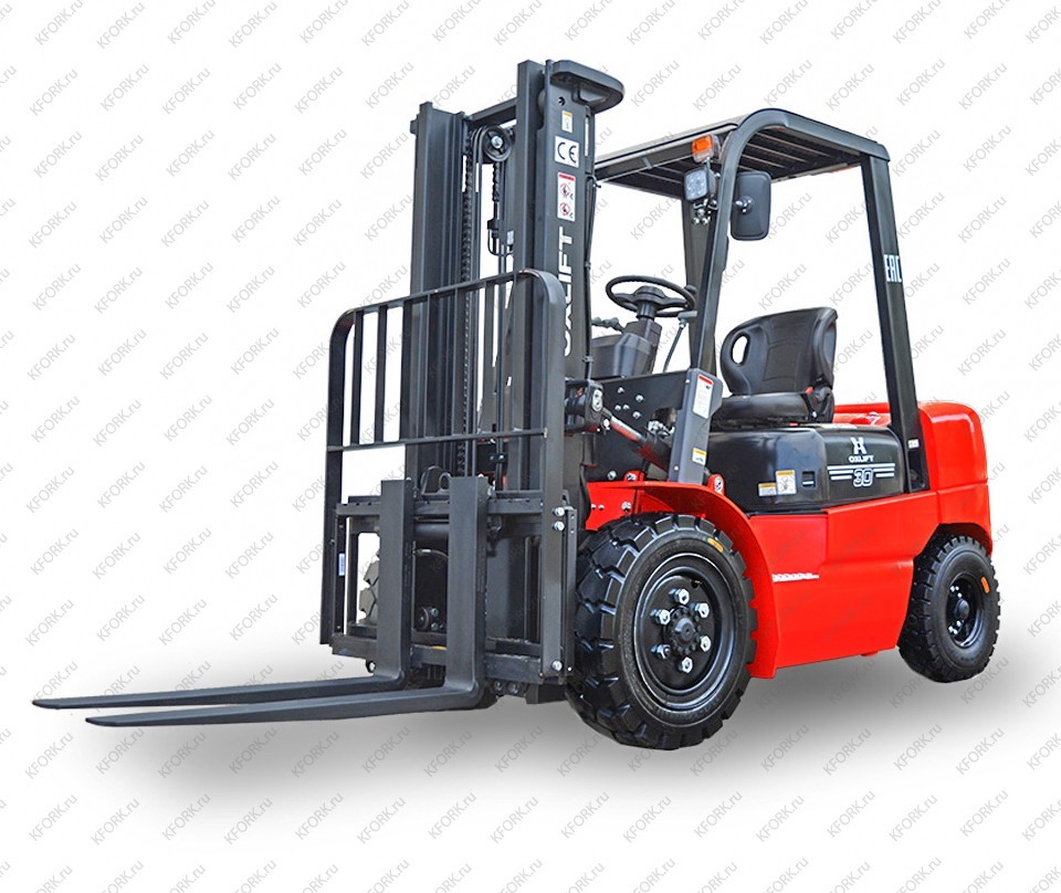 Вилочный автопогрузчик OXLIFT 3 тонны, дизель