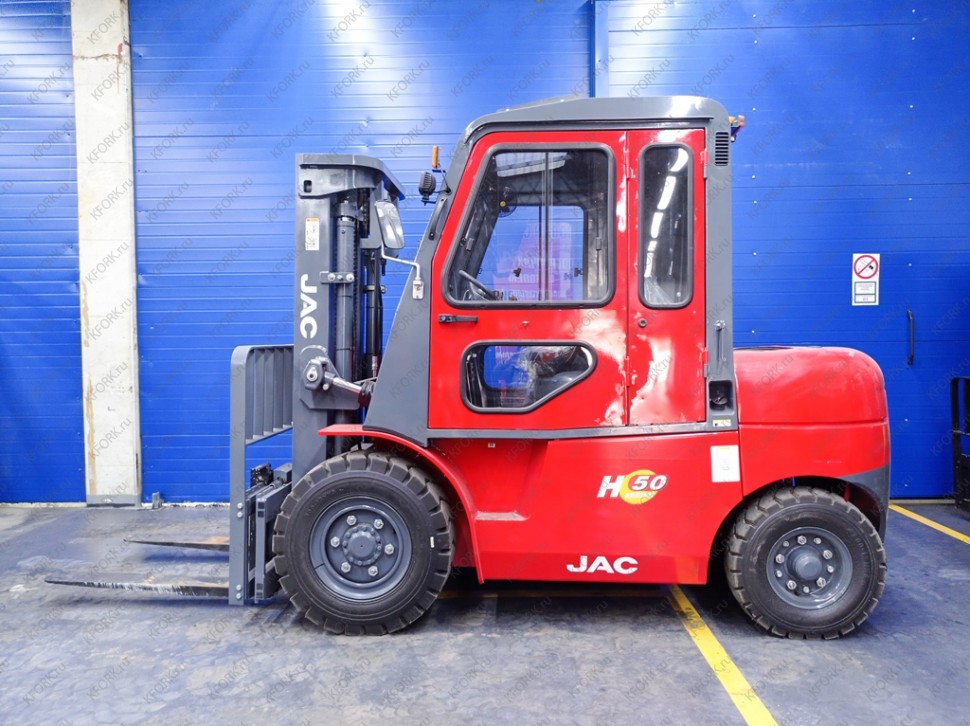Вилочный дизельный автопогрузчик JAC CPCD50H 5 тонн