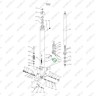 Ось нажимного ролика для TRV