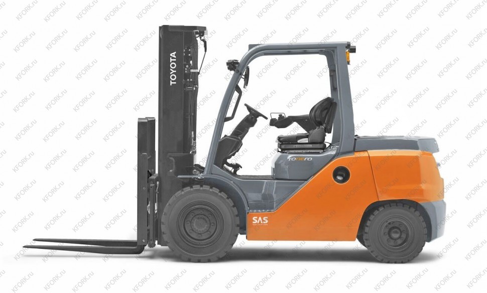 Вилочный погрузчик газовый Toyota 3,5 т
