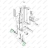 Ось поворотного колеса для TRV