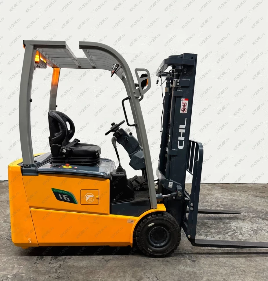 Электрический автопогрузчик CHL 1.6 т Li-Ion 80/202 Ah 3 опоры