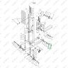 Ось подвильного ролика для TRV