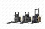 Низкоуровневый подборщик заказов CAT NOL10P с подъемным столом LiftComfort