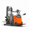 Штабелер электрический самоходный с платформой Toyota SPE120XRD