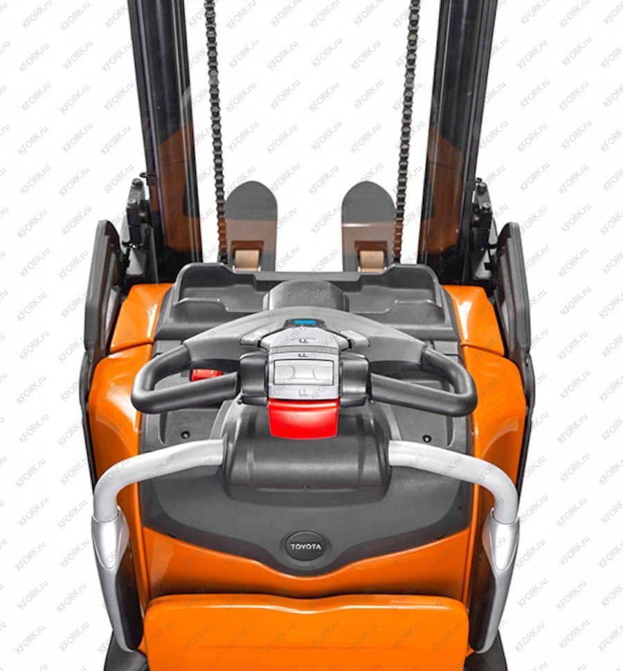 Штабелер электрический самоходный с платформой Toyota SPE140