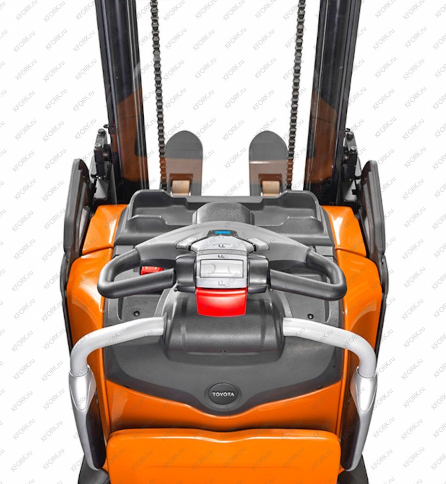Штабелер электрический самоходный с платформой Toyota SPE140L