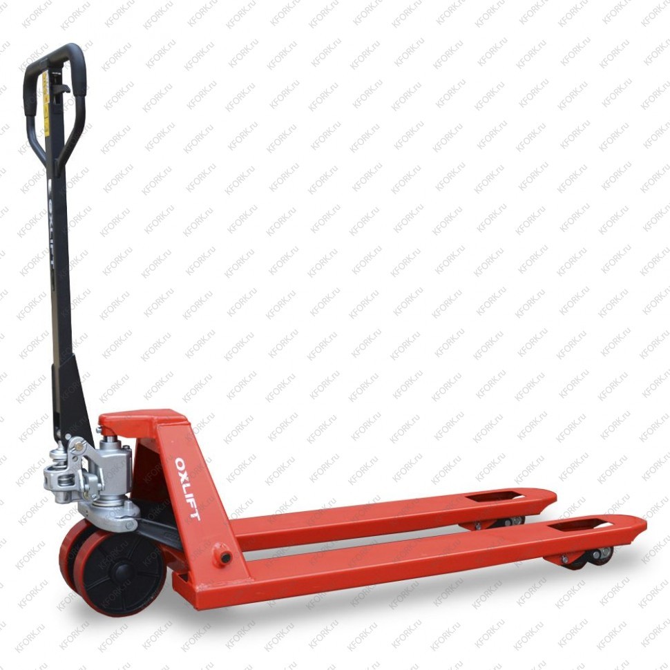 Короткая Гидравлическая Тележка OX 25-L1000 OXLIFT 1000 мм 2500 кг